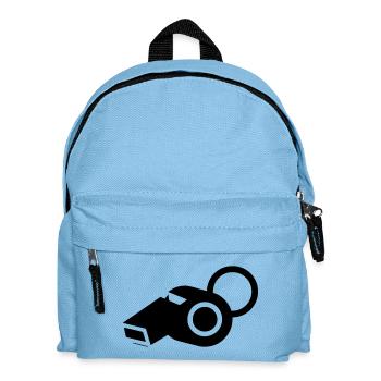 Whistle Referee Coach - Kids' Backpack - light blue - Front