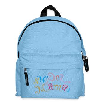 Super mom - Kids' Backpack - light blue - Front