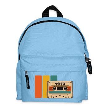 Geburtstag 1973 1973 Geboren 1973 Geburtstag - Kinder Rucksack - Hellblau - Vorne