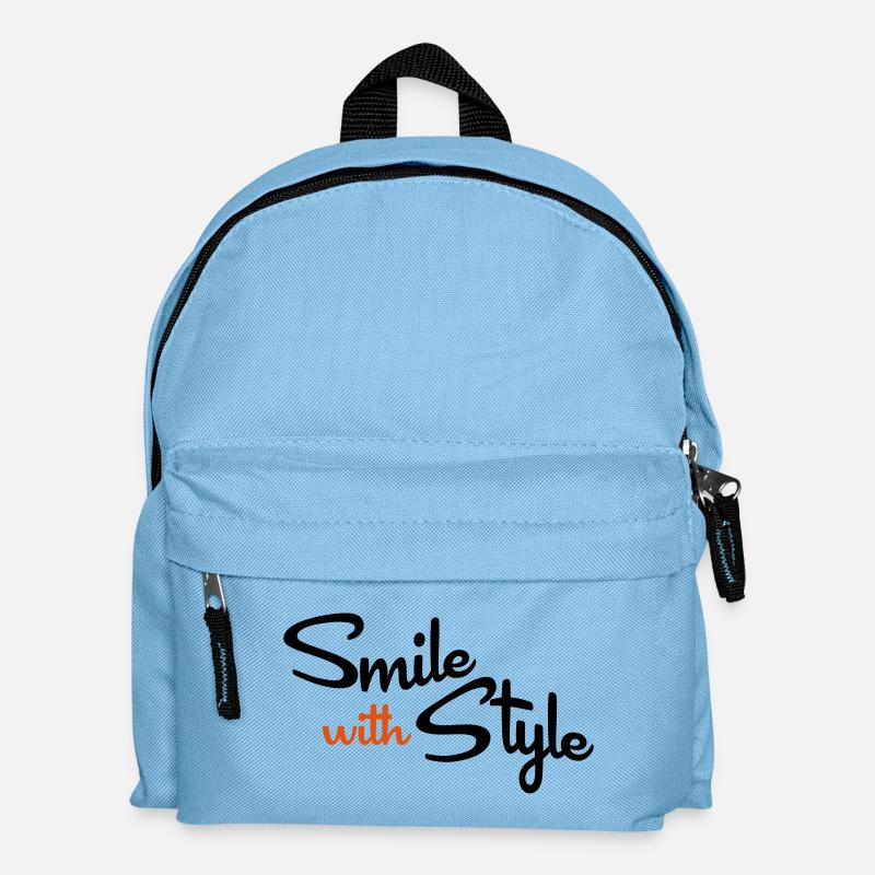 lustige Sprüche - Kinder Rucksack - Hellblau
