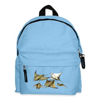Tarapacana Mobula Stingray - Devil Fisch - Raie - Kinder Rucksack - Hellblau - Vorne