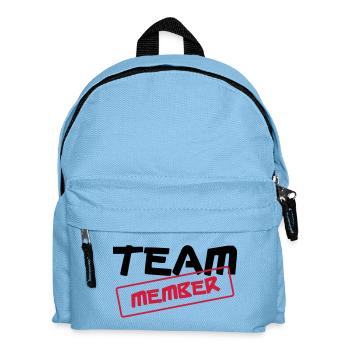 [ Team Member ] - Sac à dos Enfant - bleu clair - Devant