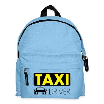 Taxi driver - Kids' Backpack - light blue - Front