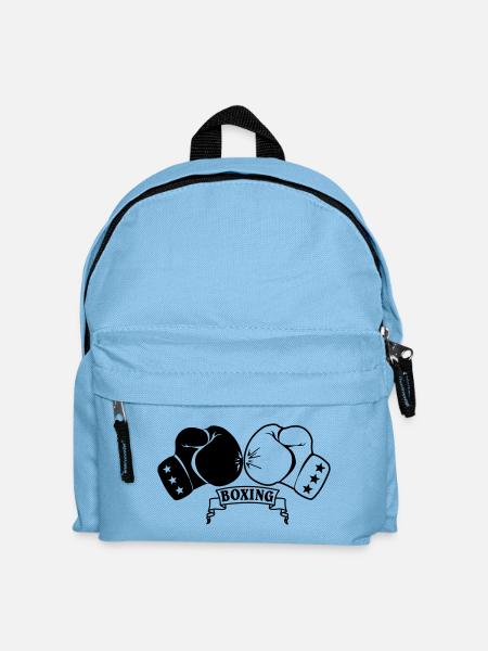 Boxhandschuhe - Kinder Rucksack - Hellblau
