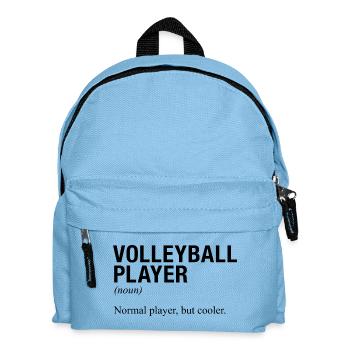 VOLLEYBALL PLAYER Volleyball game - Kids' Backpack - light blue - Front