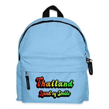 Thailand Land of Smiles - Kids' Backpack - light blue - Front