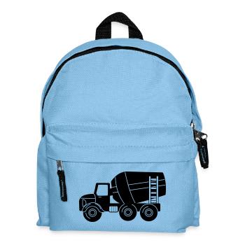 Voiture en ciment - Sac à dos Enfant - bleu clair - Devant