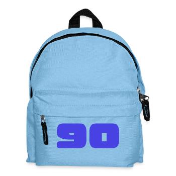 90. 90 YEARS. 90TH ANNIVERSARY. BIRTHDAY 90 YEARS. - Kids' Backpack - light blue - Front