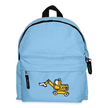 Construction danger - Kids' Backpack - light blue - Front