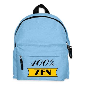 anniversaire. anniversaire décennie. humour. drôle - Sac à dos Enfant - bleu clair - Devant
