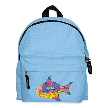 Poisson - Sac à dos Enfant - bleu clair - Devant