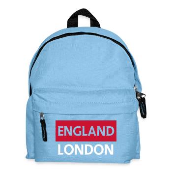 Conception de rotation du drapeau anglais - Sac à dos Enfant - bleu clair - Devant