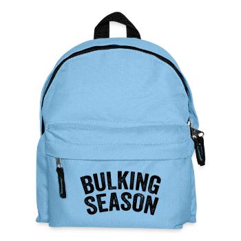 Bulking Season - Kids' Backpack - light blue - Front