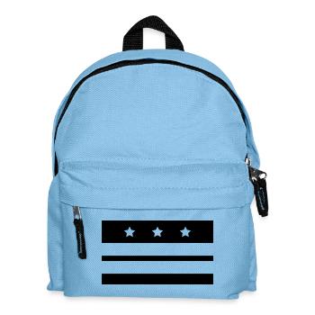 Washington flag - Kids' Backpack - light blue - Front