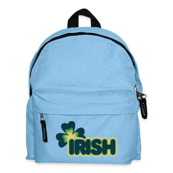 Rétro Shamrock Glow - Sac à dos Enfant - bleu clair - Devant