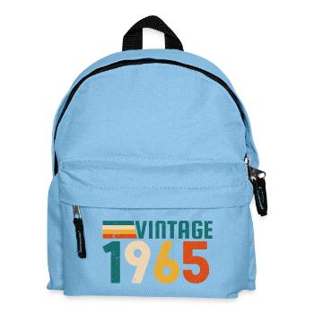 Vintage 1965 Birthday Gifts - Kinder Rucksack - Hellblau - Vorne