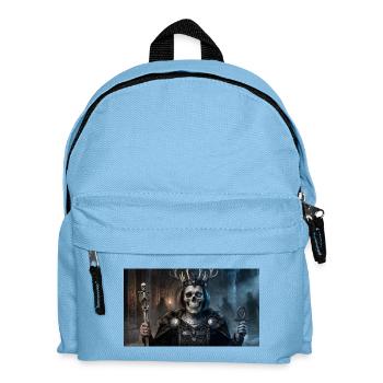 Tites: Totenkönig der Schatten - Kinder Rucksack - Hellblau - Vorne