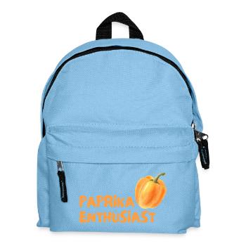 Paprika Enthusiast - Kinder Rucksack - Hellblau - Vorne