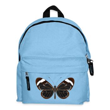 Glasswing Butterfly Greta oto Cartoon Style - Kids' Backpack - light blue - Front