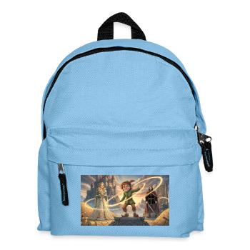 Rumpelstiltskin Spins Straw Into Shining Gold - Kinder Rucksack - Hellblau - Vorne
