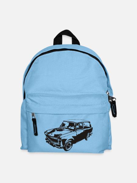  601 Kombi Trabi - Kinder Rucksack - Hellblau