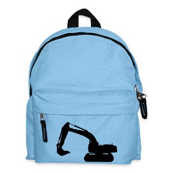 peleteuse engin chantier - Sac à dos Enfant - bleu clair - Devant
