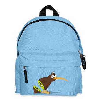Kiwi bird - Kinder Rucksack - Hellblau - Vorne