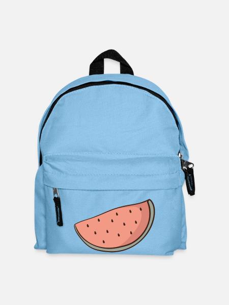 Wassermelone - Kinder Rucksack - Hellblau