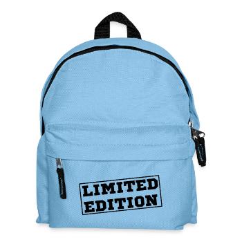 limited edition symbol gift limited fun - Kids' Backpack - light blue - Front