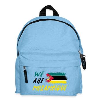 Nous sommes le Mozambique - Sac à dos Enfant - bleu clair - Devant
