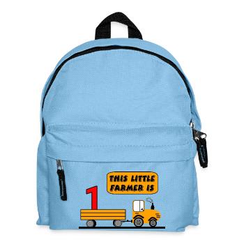 Bauer - Kinder Rucksack - Hellblau - Vorne