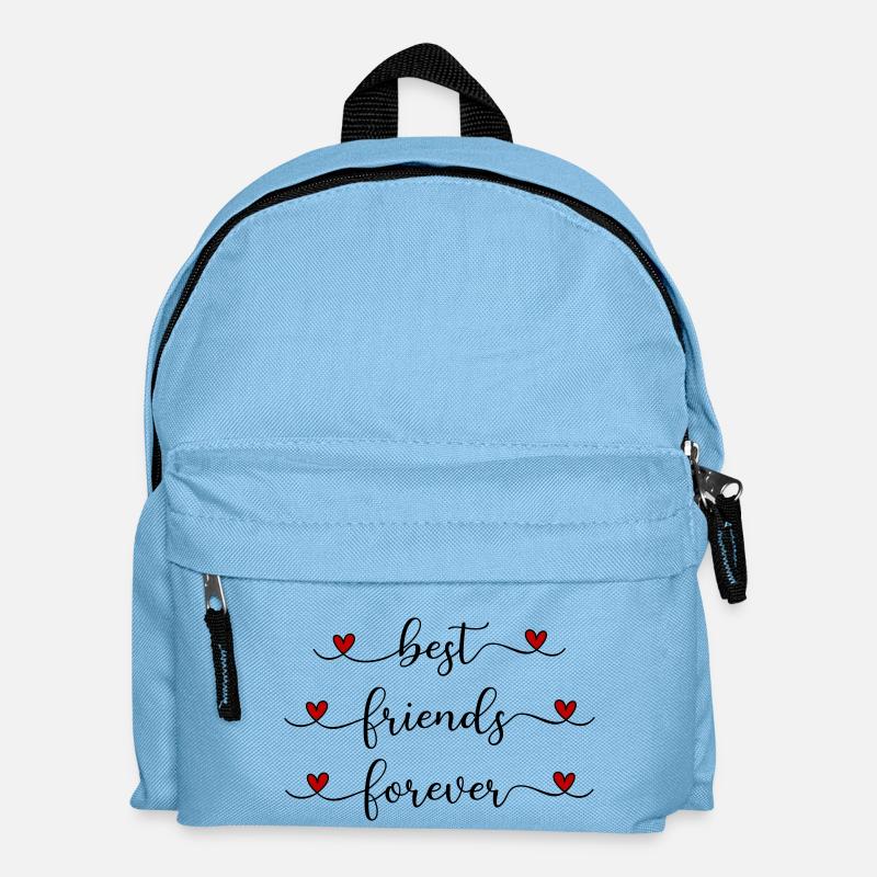 beste Freunde - Kinder Rucksack - Hellblau