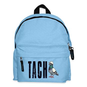 T-Shirt Ruhrpott Tach Dialekt Taube Ruhrgebiet - Kinder Rucksack - Hellblau - Vorne