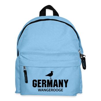 Wangerooge GERMANY - Kinder Rucksack - Hellblau - Vorne