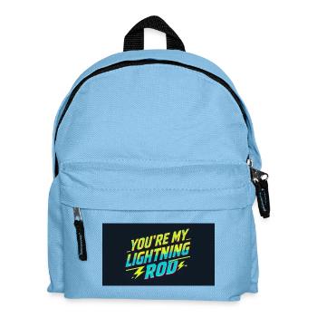 Tu es mon paratonnerre - Sac à dos Enfant - bleu clair - Devant