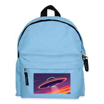 Ufo Frisch - Kinder Rucksack - Hellblau - Vorne