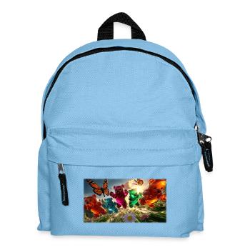 Gummy bear adventure in the spring light - Kids' Backpack - light blue - Front