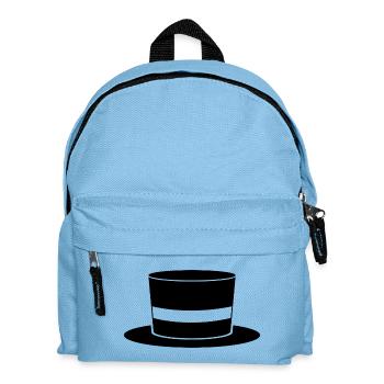 Top Hat - Kids' Backpack - light blue - Front