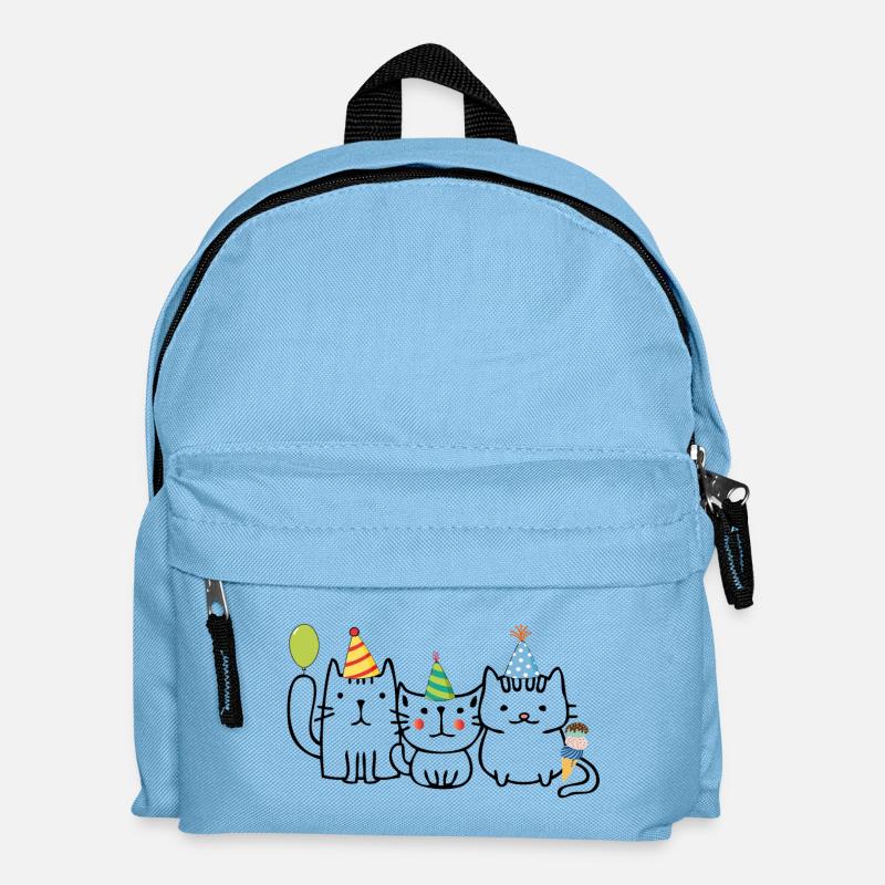 Geburtstag  - Kinder Rucksack - Hellblau