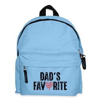 Papas_lieblings_kind_ - Sac à dos Enfant - bleu clair - Devant