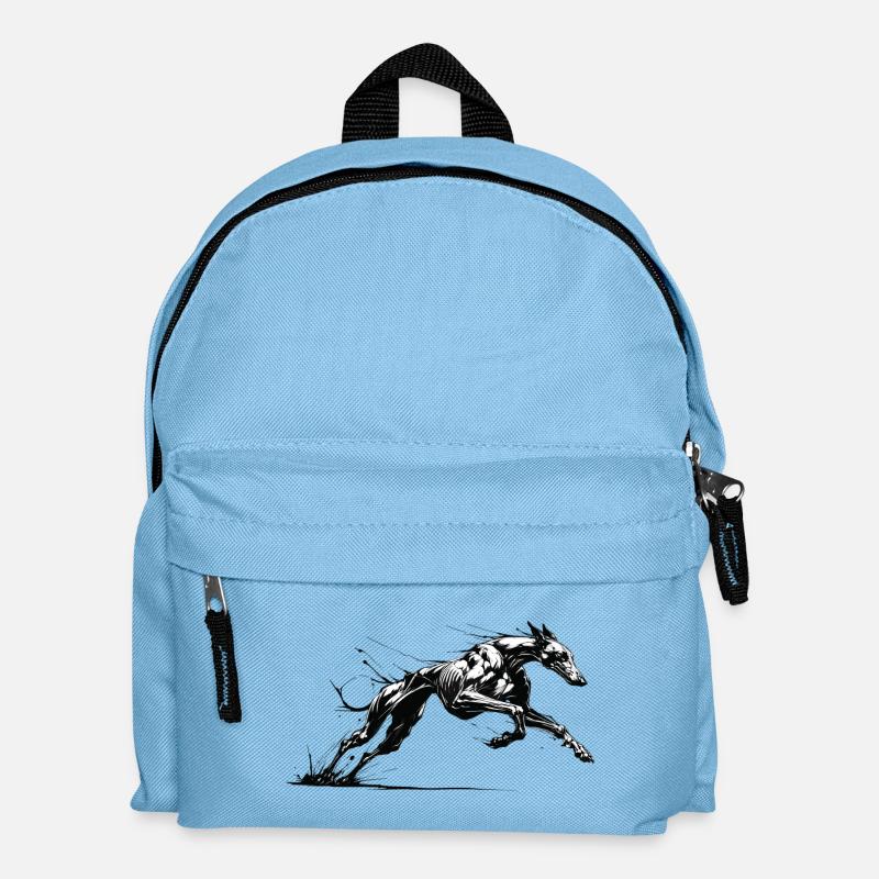 Galgo Ink 01 - Sac à dos Enfant - bleu clair