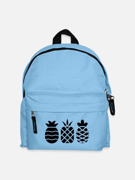 Pineapple without frills - Kids' Backpack - light blue