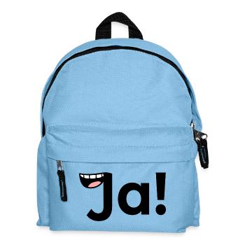 Positive Antwort JA - Kinder Rucksack - Hellblau - Vorne