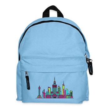 Palac de la Skyline de la Ville de Varsovie de l’Art Culturel - Sac à dos Enfant - bleu clair - Devant