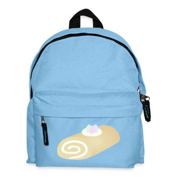 Easter Pastel Swirl Roll - Kids' Backpack - light blue - Front