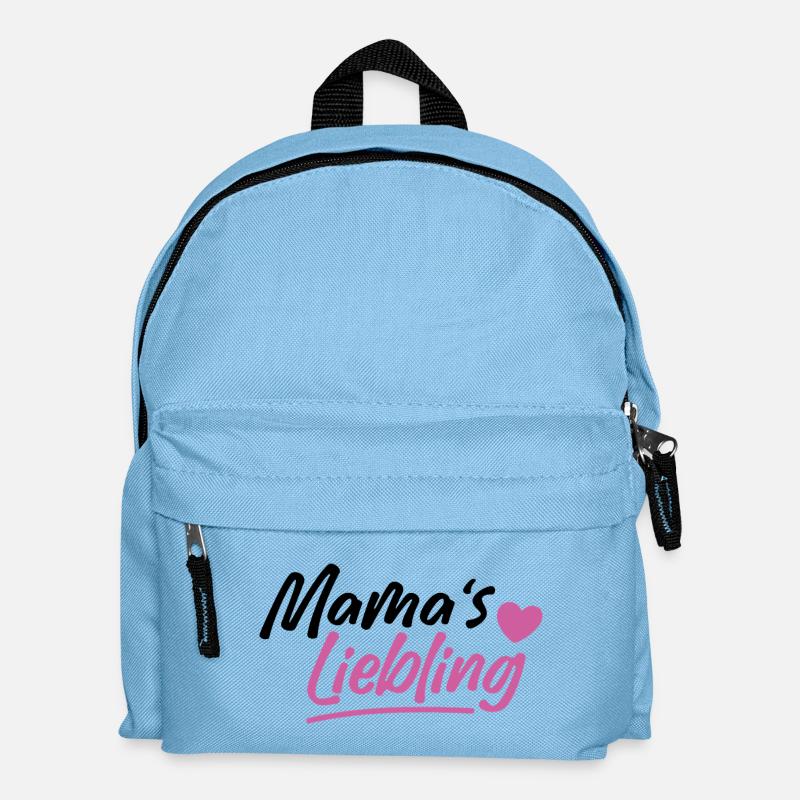 Mama's Liebling - Kinder Rucksack - Hellblau