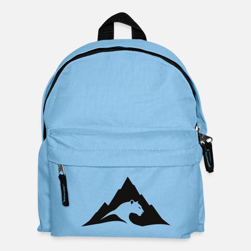 Panther - Kinder Rucksack - Hellblau