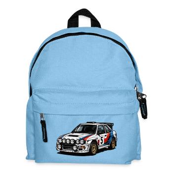 Rally Bolide No.5 with Stripes - Kids' Backpack - light blue - Front
