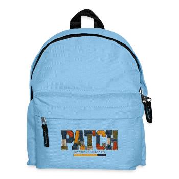 PATCH – Continuous Updating - Kids' Backpack - light blue - Front