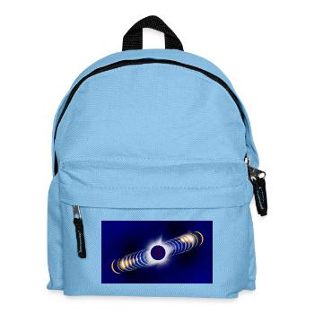 eclipse2026 - Kids' Backpack - light blue - Front